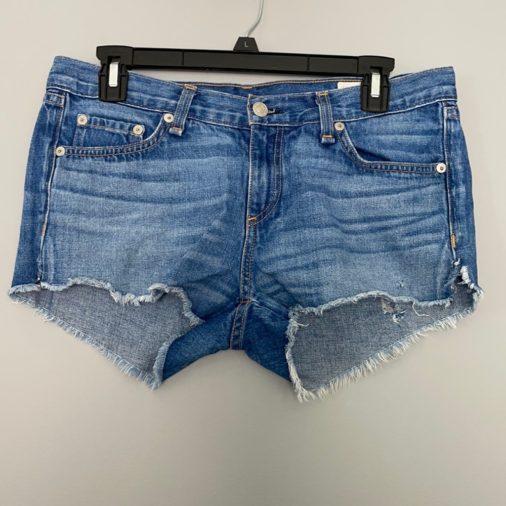 Rag & Bone Cutoff Jean Shorts. Size 26.